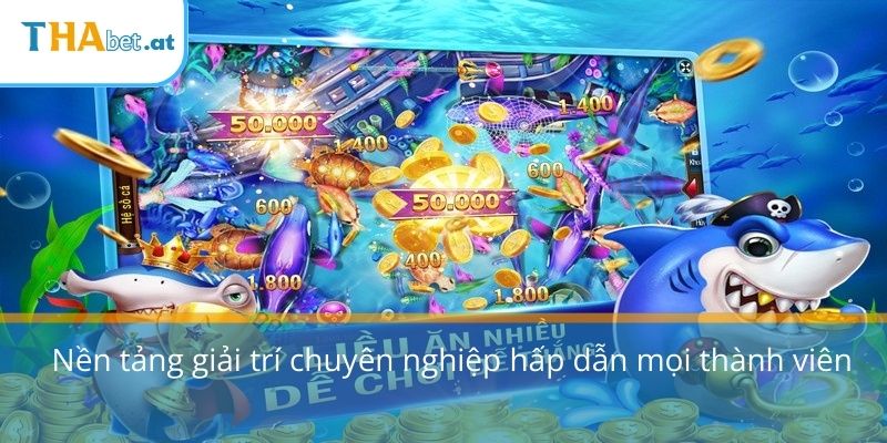 Nền tảng giải trí chuyên nghiệp hấp dẫn mọi thành viên